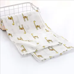 Best selling 100% soft bamboo organic cotton muslin baby blankets