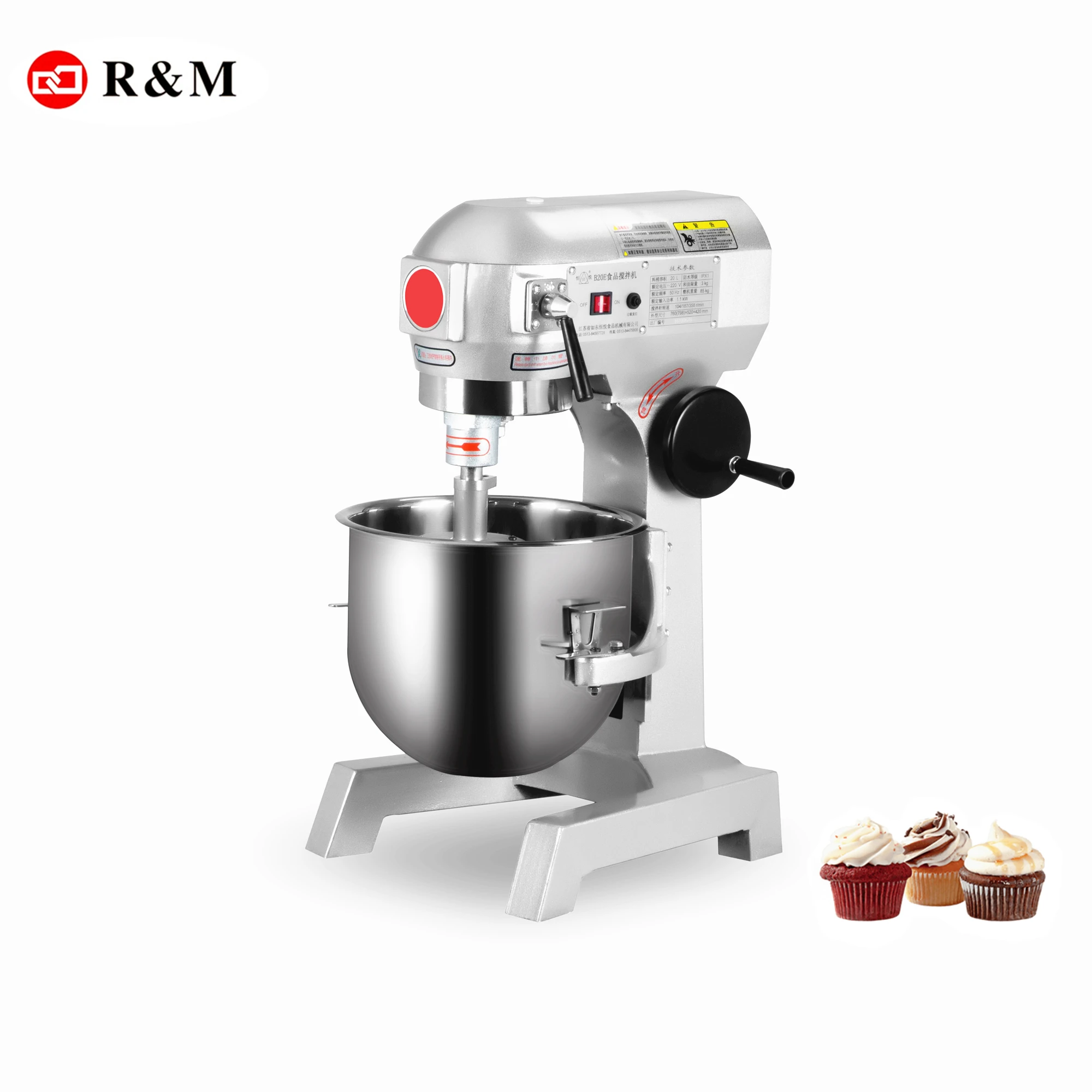 Commercial bakery machine dough egg blender mixing machine and  dough Mixer food Planetary Mixer