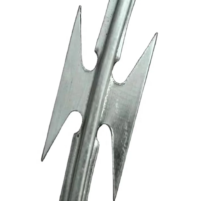 Hot Selling galvanized concertina BTO-22 type razor wire