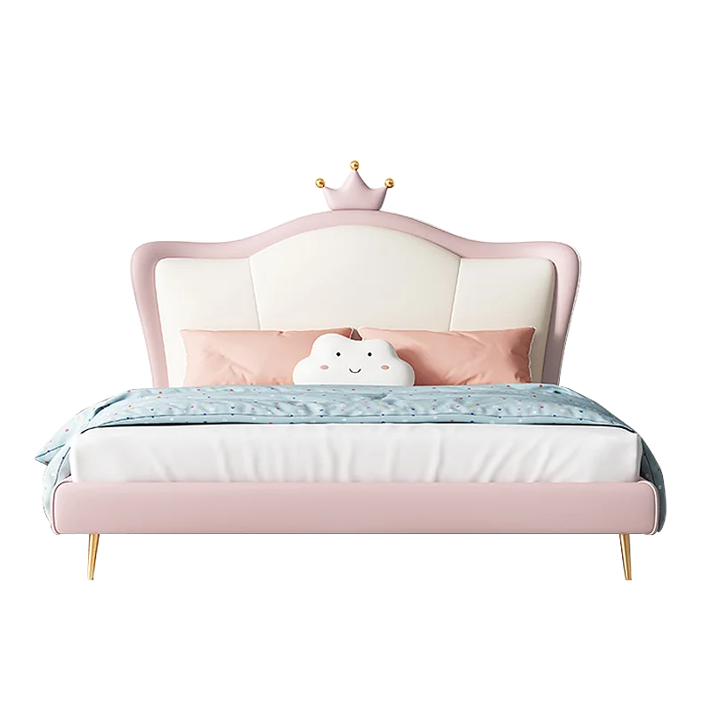 European stylish children bed poland princess girl and boy bed room children crown headboard bed children kids