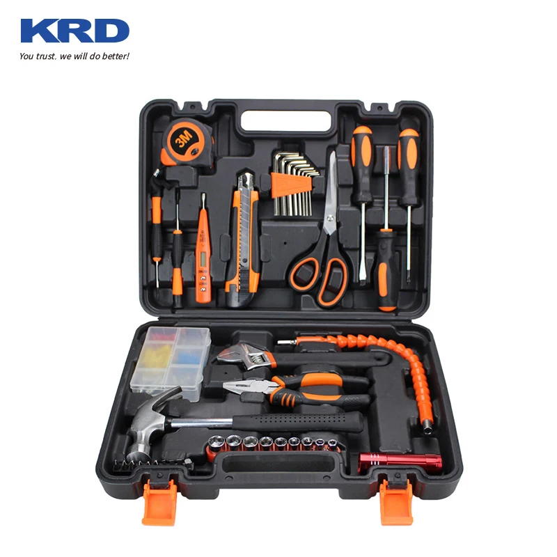 43 pcs mechanic maintenance tools box set mechanic repair hand pliers tool set household kit tool set