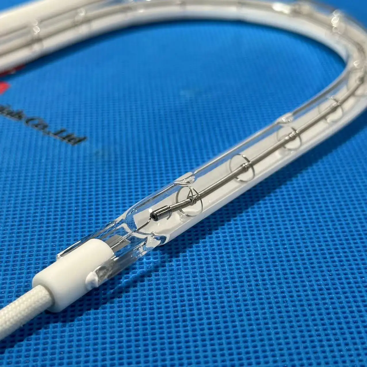 REMA Short wave halogen quartz heater infrared ring heat lamp light Ir heating bulb element tube with coated reflector drying