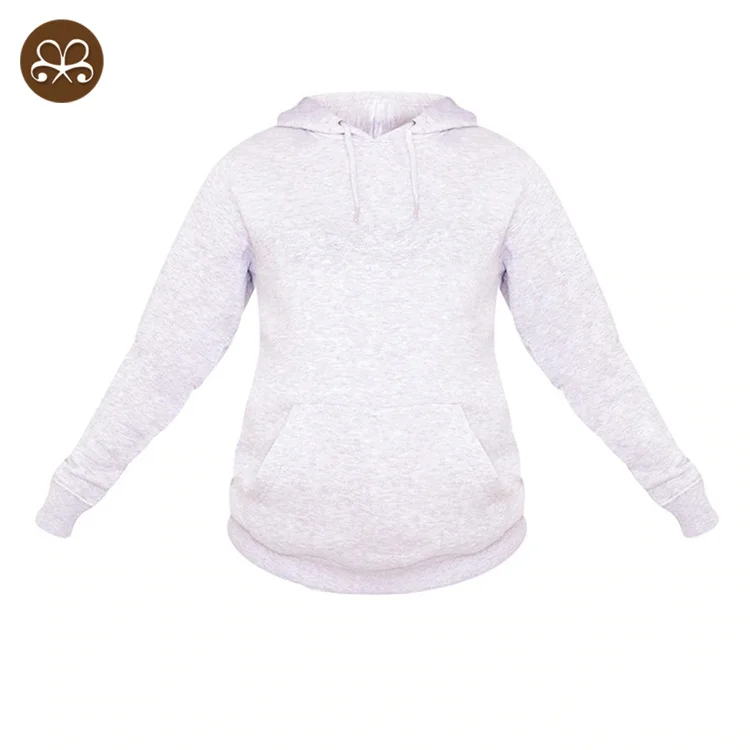 Maternity Grey Embroidery Pregnancy Hoodie Jumper Maternity Top Women Sports Wear maternity clothing