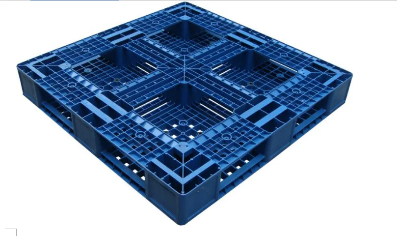 HUADING Hot sale shipping Warehouse Steel Tube Reinforced Durable Use Heavy Duty Smooth Surface Plastic Pallet
