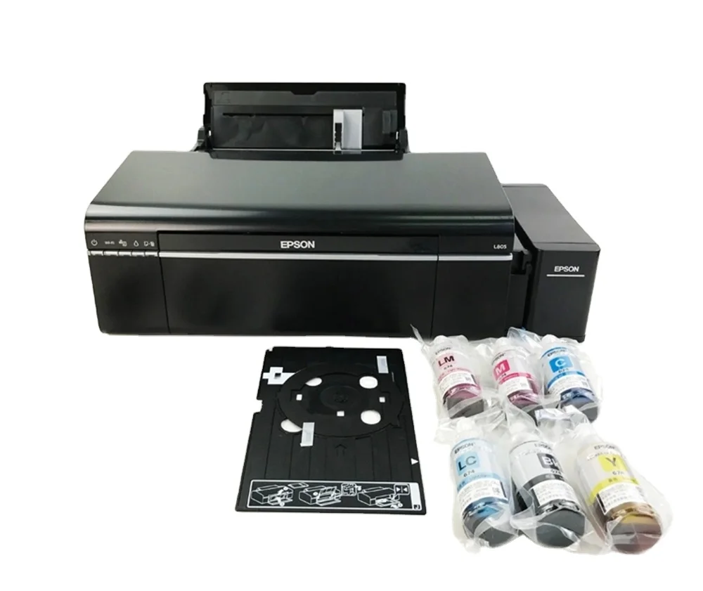 Professional Card Printer for PVC Business ID Card DVD Inkjet Printing L800