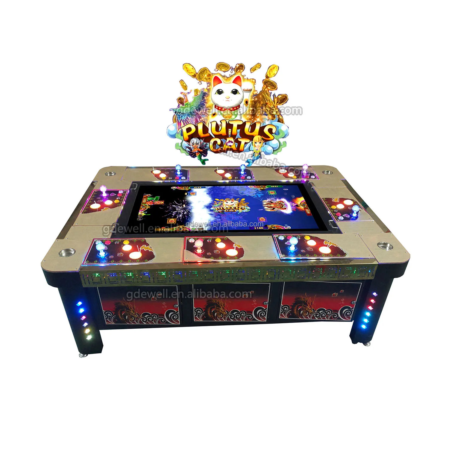 plutus cat VG Vgame fish hunter game with cat seafood paradise fishing hunter game board