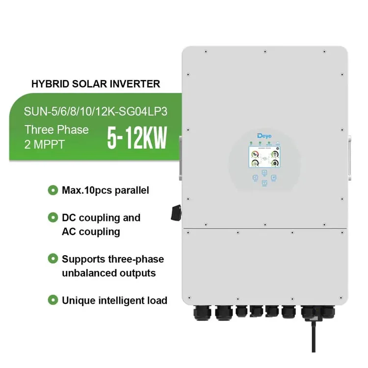 EU Ready Stock Deye Hybrid Inverter 10kw 12kw SUN-10K/12K-SG04LP3-EU 3 Phase Low Voltage Battery 2 MPPT Warehouse free shipping