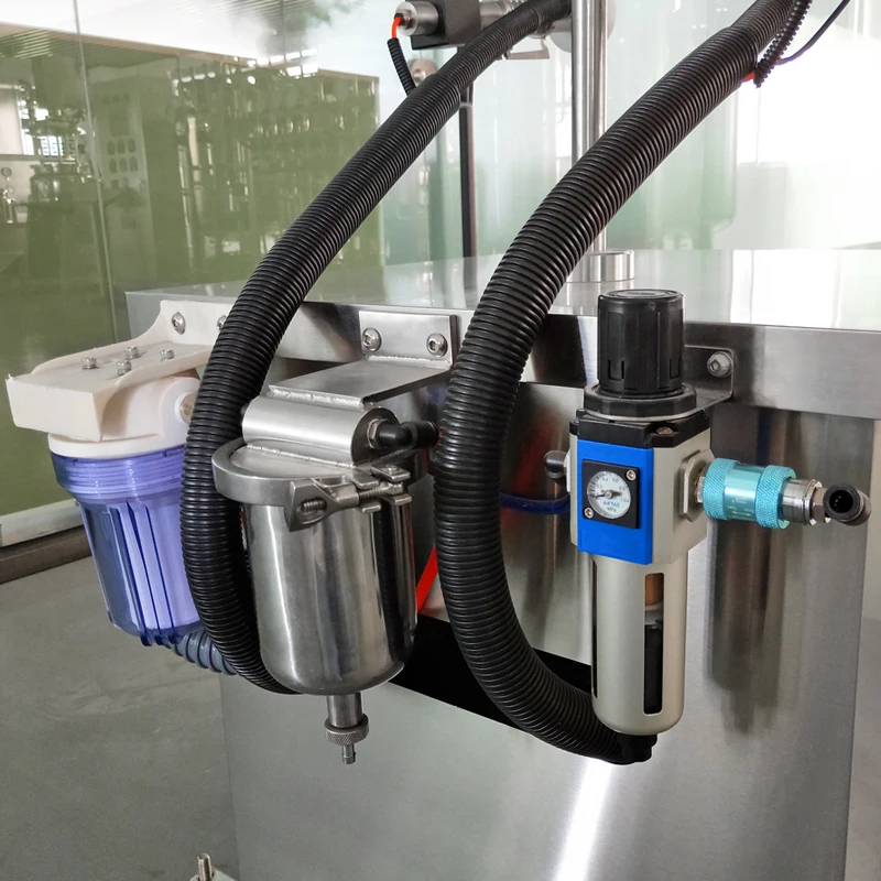  PET plastic semi-automatic glass bottle washing