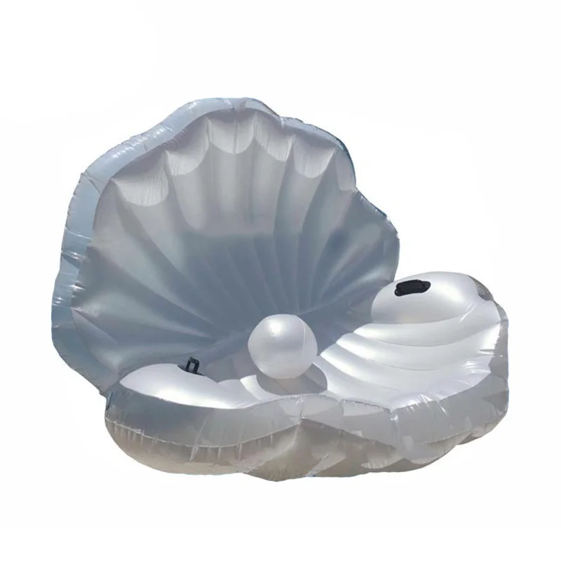 Custom Inflatable animal toy inflatable pool float seashell,seashell pool float manufacturer
