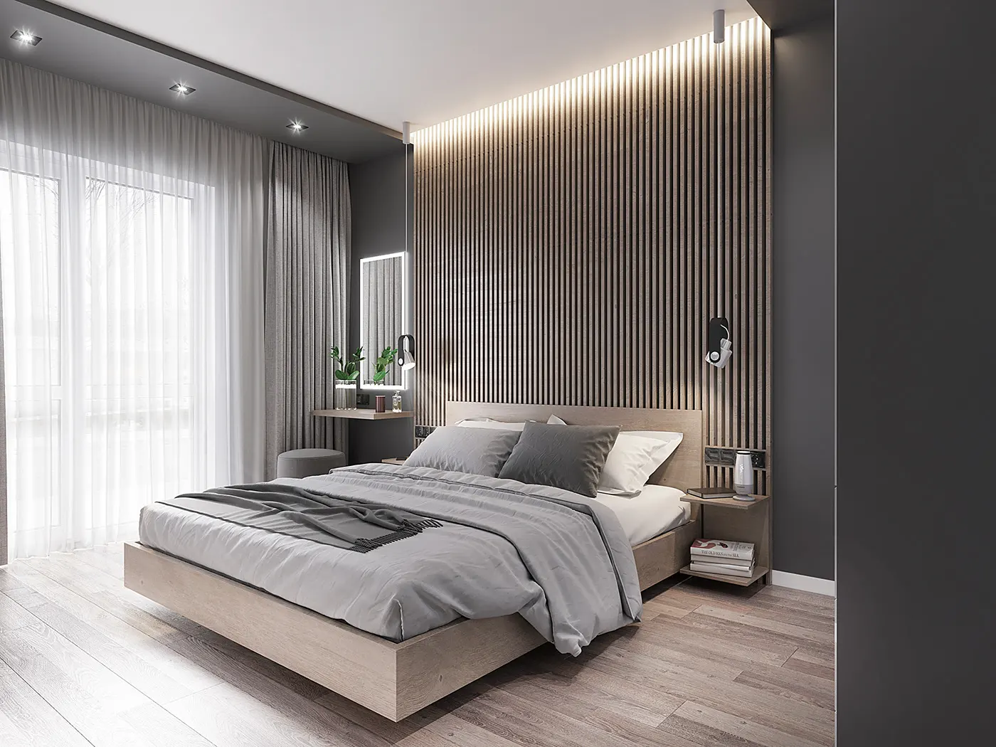 Wholesale High Quality Bedroom Furniture Bedroom Sets Furniture Beds Fashionable Wooden Wood Modern Hotel 2024 Foshan Solid