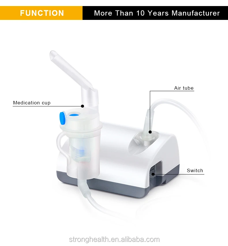 Medical Compressor Nebulizer Potable Mini DC Nebulizer Compressor Machine