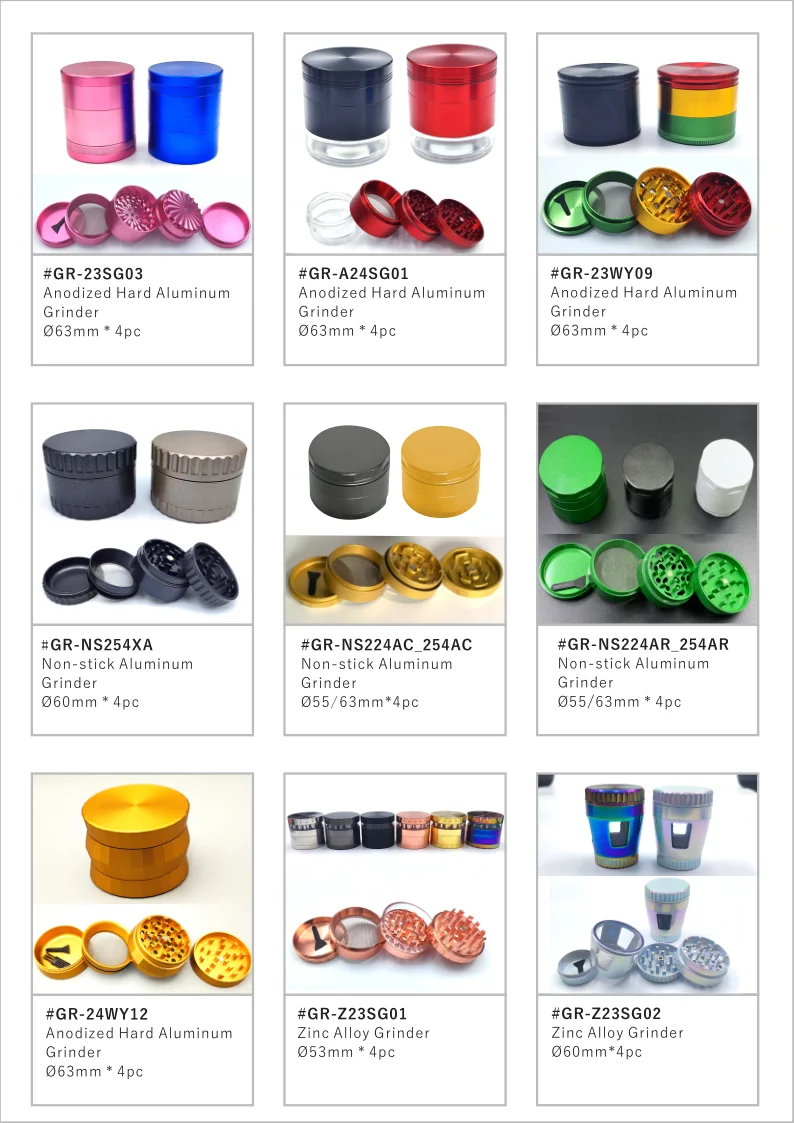 Square shape 55mm 4part herb grinder high-quality magnet work herbal accessories grinder aluminum herbal grinder crusher