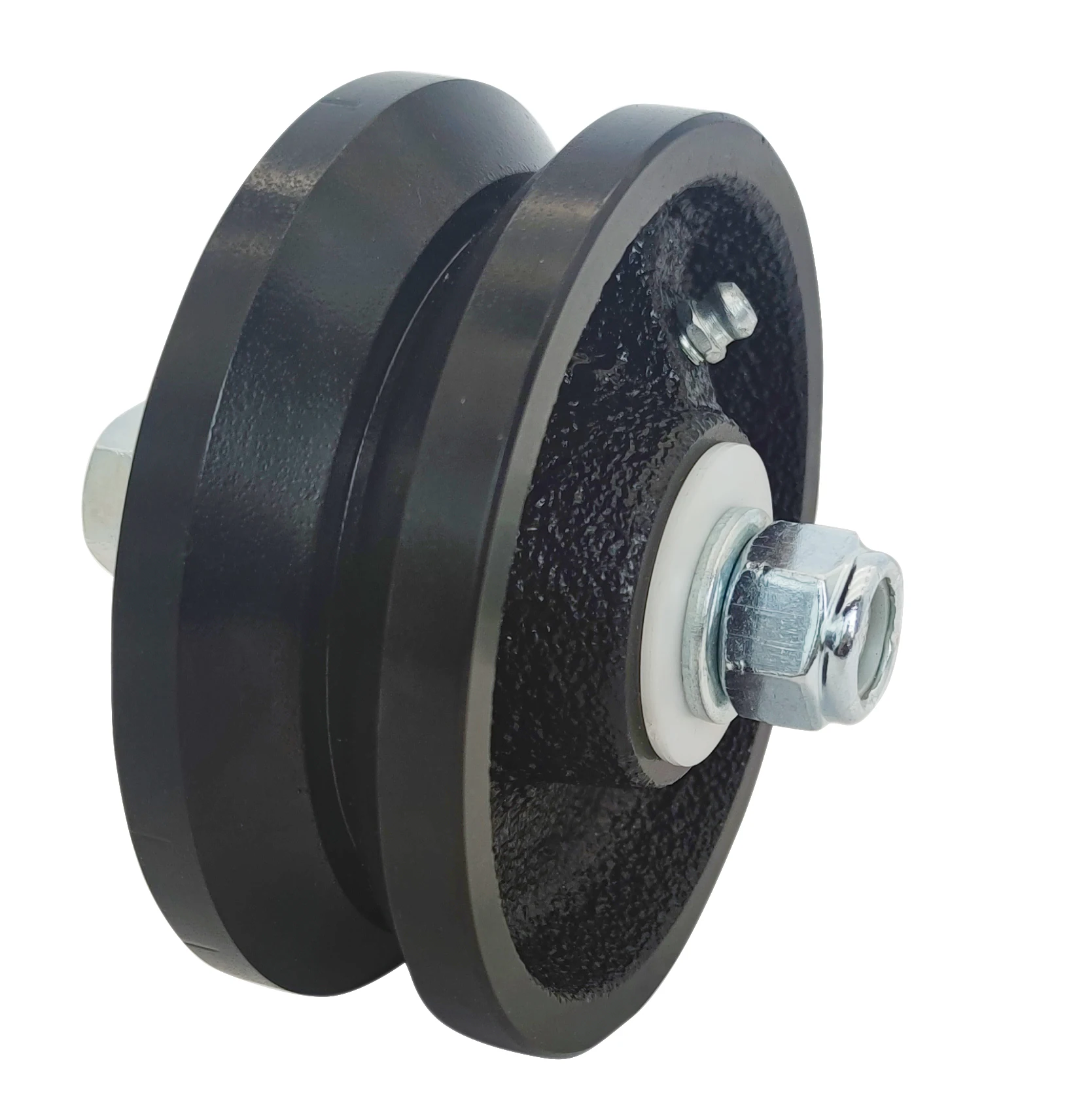 Sliding Gate Wheel With Bolt Double Bearings,Vgroove