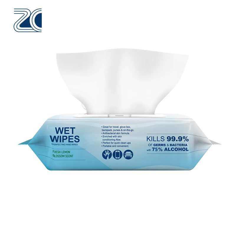
Alcohol free Efficient Antivirus baby wipes biodegradable antibacterial wipes wet tissue 