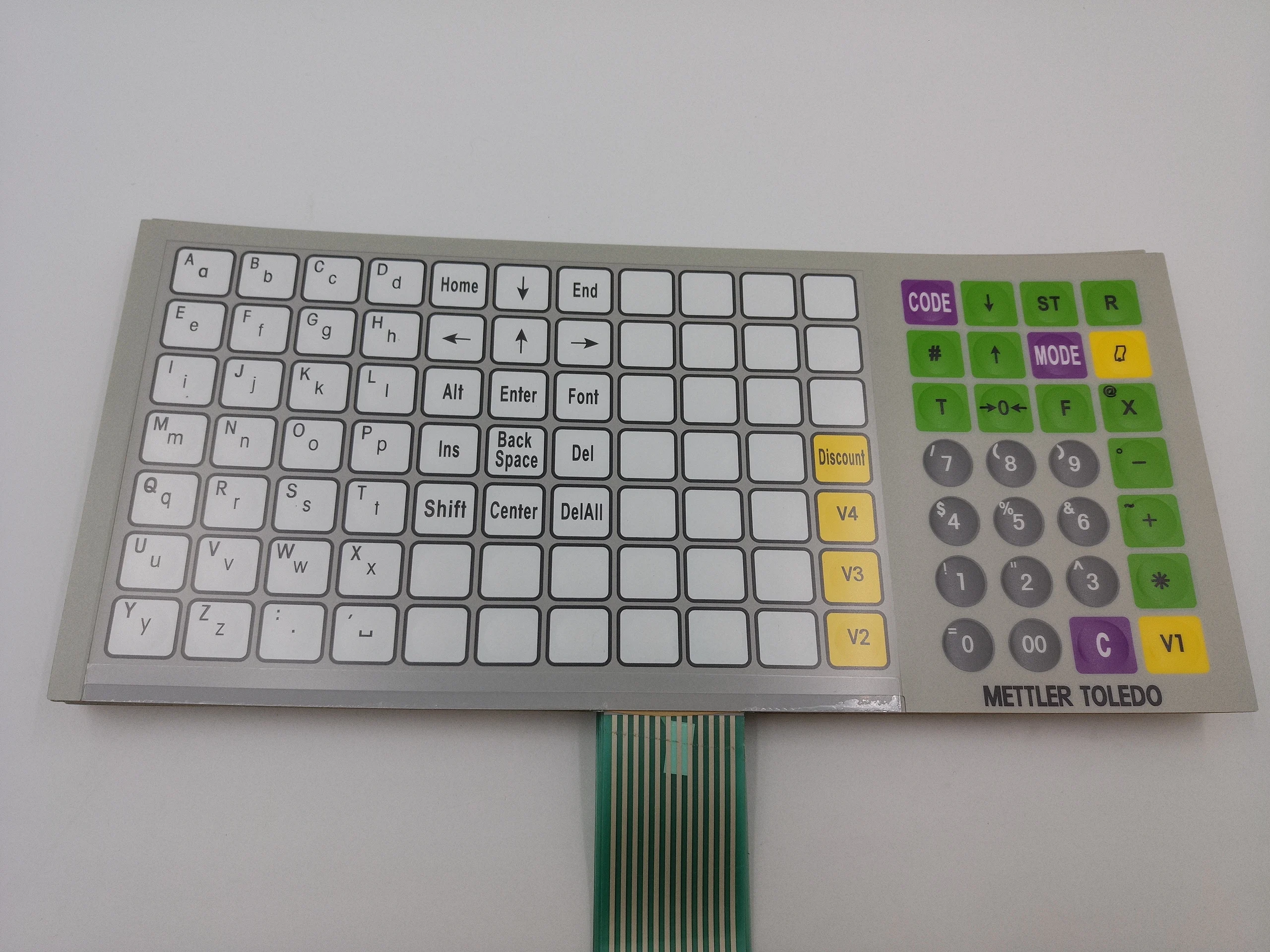 Keyboard Film (Key strengthen edition) used For Toledo 3610 3610s Scale retail scale 3610 keyboard film
