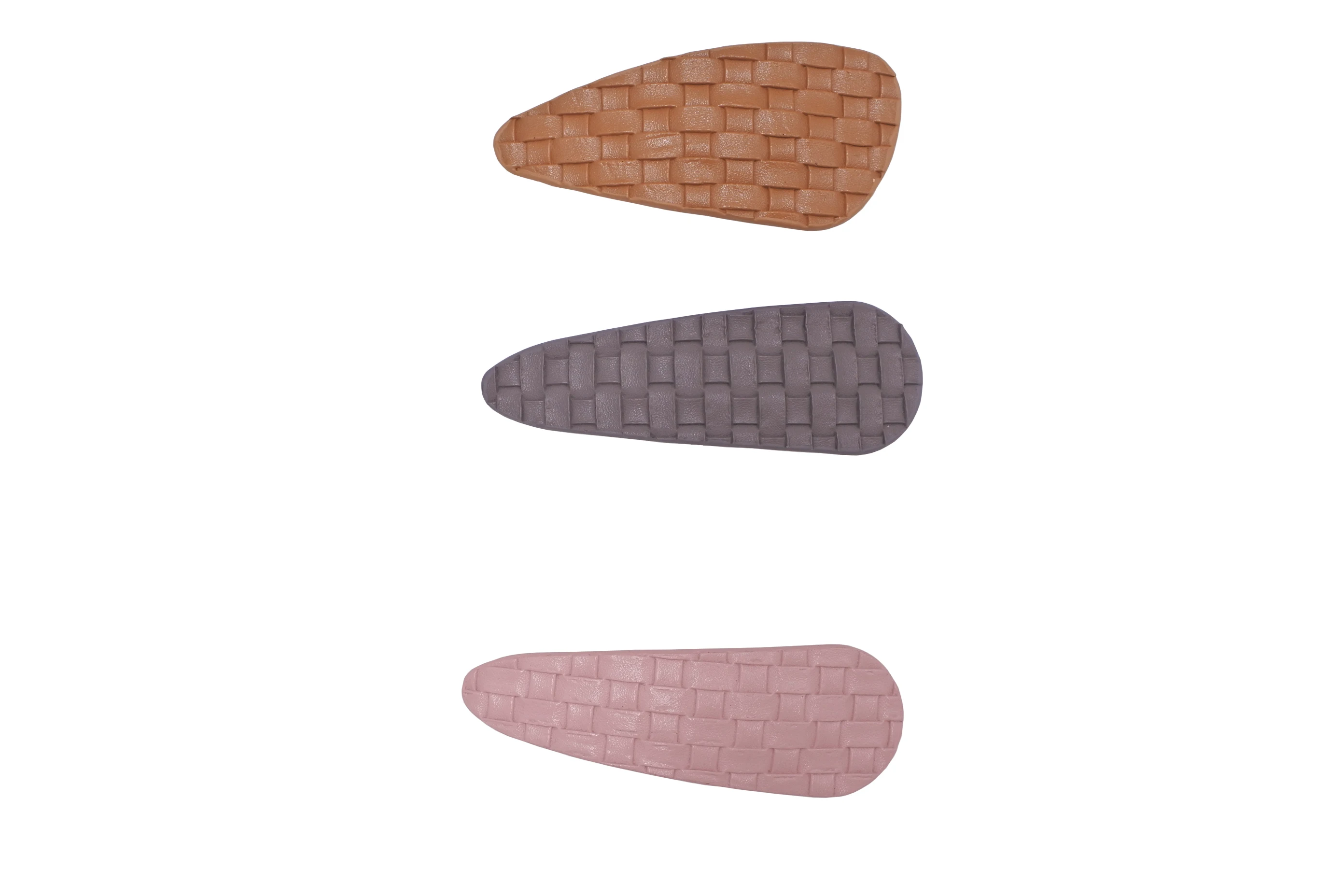 
cute and lovely metal clip fabric cover clip 3pcs in one sets 