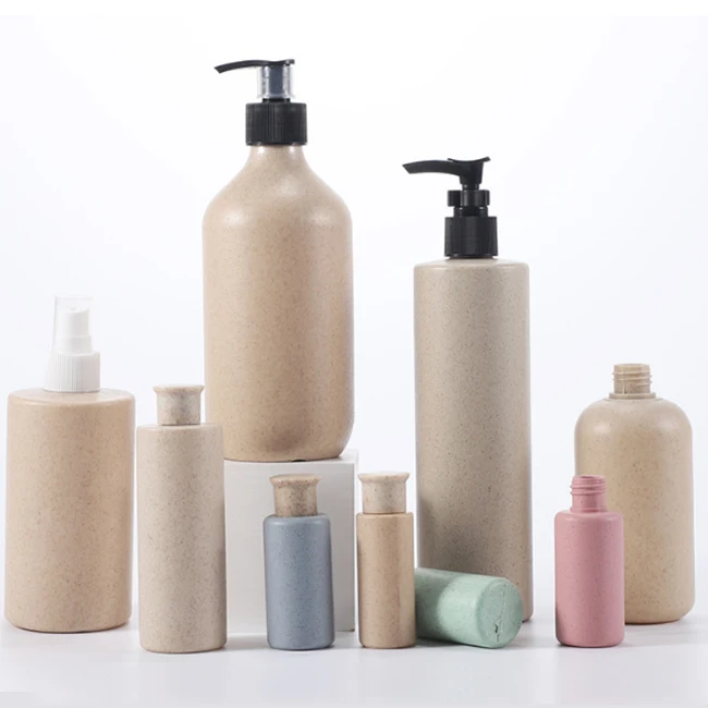 Wholesale Price Large Capacity PET 250ml 280ml Plastic Lotion Shampoo Packaging Bottle