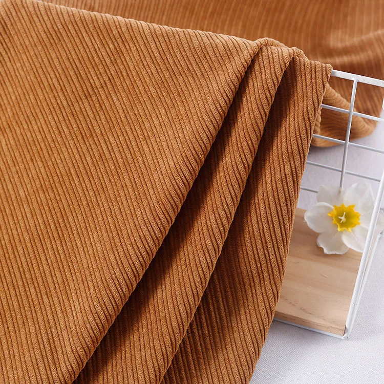 New product nylon polyester 8W corduroy Thick and thin corduroy fabric for coats