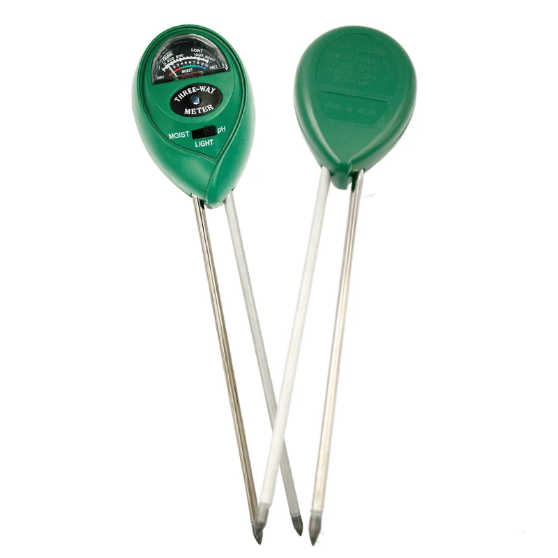 Factory price portable 3 in 1 soil meter sunlight moisture soil ph meter