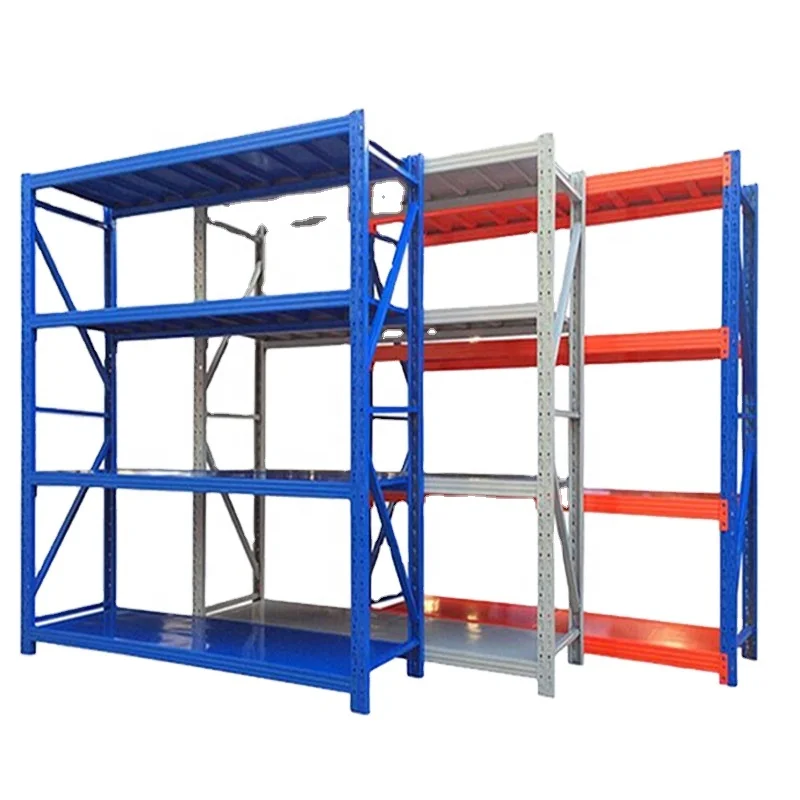 Warehouse storage metal shelf 200 w x 60 d x 200 h wide span rack stacking racks shelves