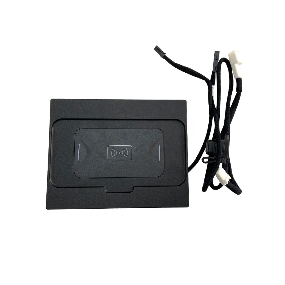 Car wireless charger for Toyota Camry 2018 to 2020 power adapter center console qi charging panel for iphone 11 fast charge case