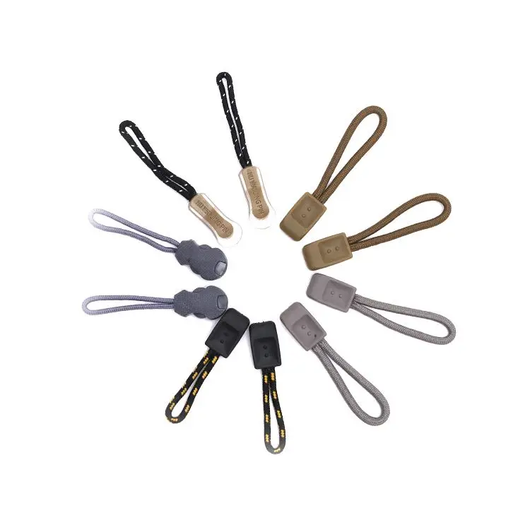 Customize Logo Popular Design Zip Slider Pvc Silicone Rubber Zipper Puller For Garments