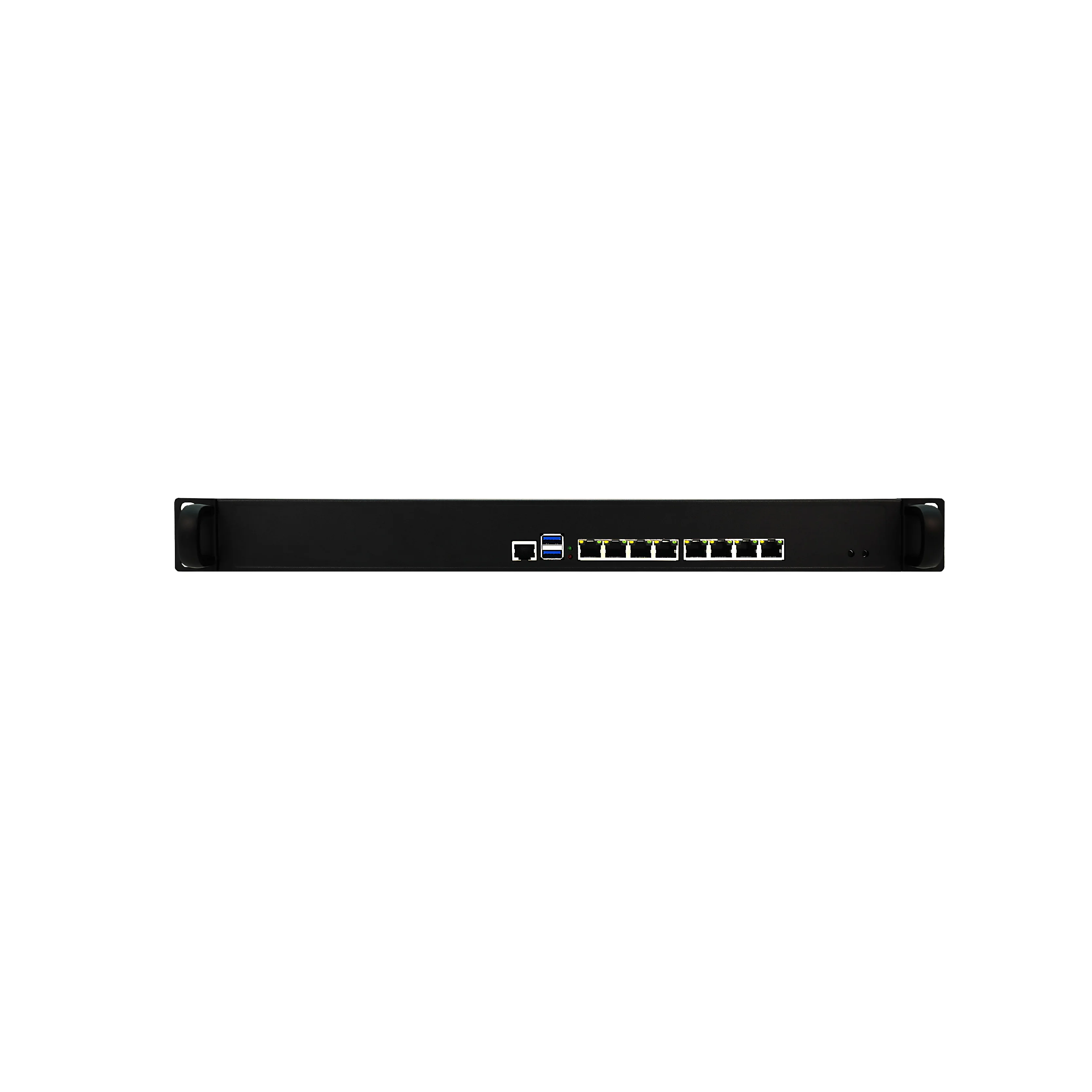 8 LAN 1U firewall processor with i7-3632qm 4*SFP support 2*PSU Pfsense 1U firewall PC Network security appliance
