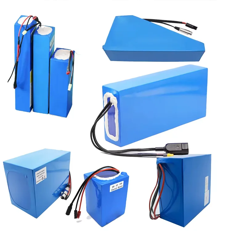 Изготовленный на заказ 36V 48V 60V 72V 10Ah 20Ah 50Ah 60Ah электровелосипед электрический скутер литий-ионный аккумулятор с зарядным устройством BMS