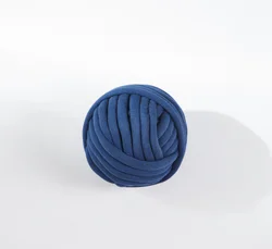 Bojay Wholesale Quality Custom Soft Hand Arm Knitting Giant Tube Yarn For Blankets Chunky Cotton Yarn