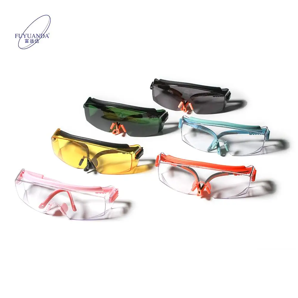 shock resistance and Splash proof Safety Protective Glasses with Clear Lenses safety glasses eye protection