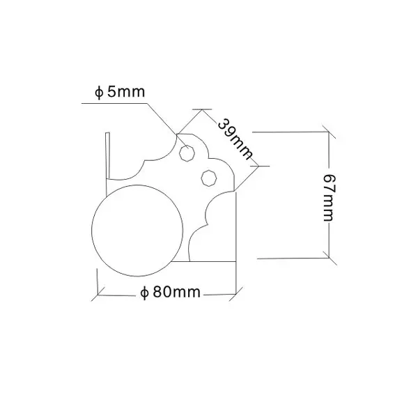 Factory Direct Wholesale Hardware Flight Case Metal Flight Case Corner