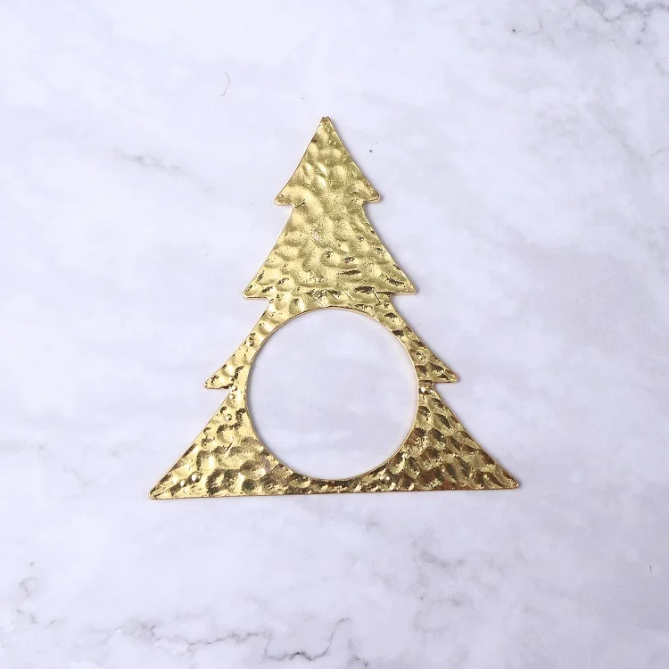 Металлический держатель для салфеток, экологически чистые украшения для салфеток, дизайнерские кольца для салфеток