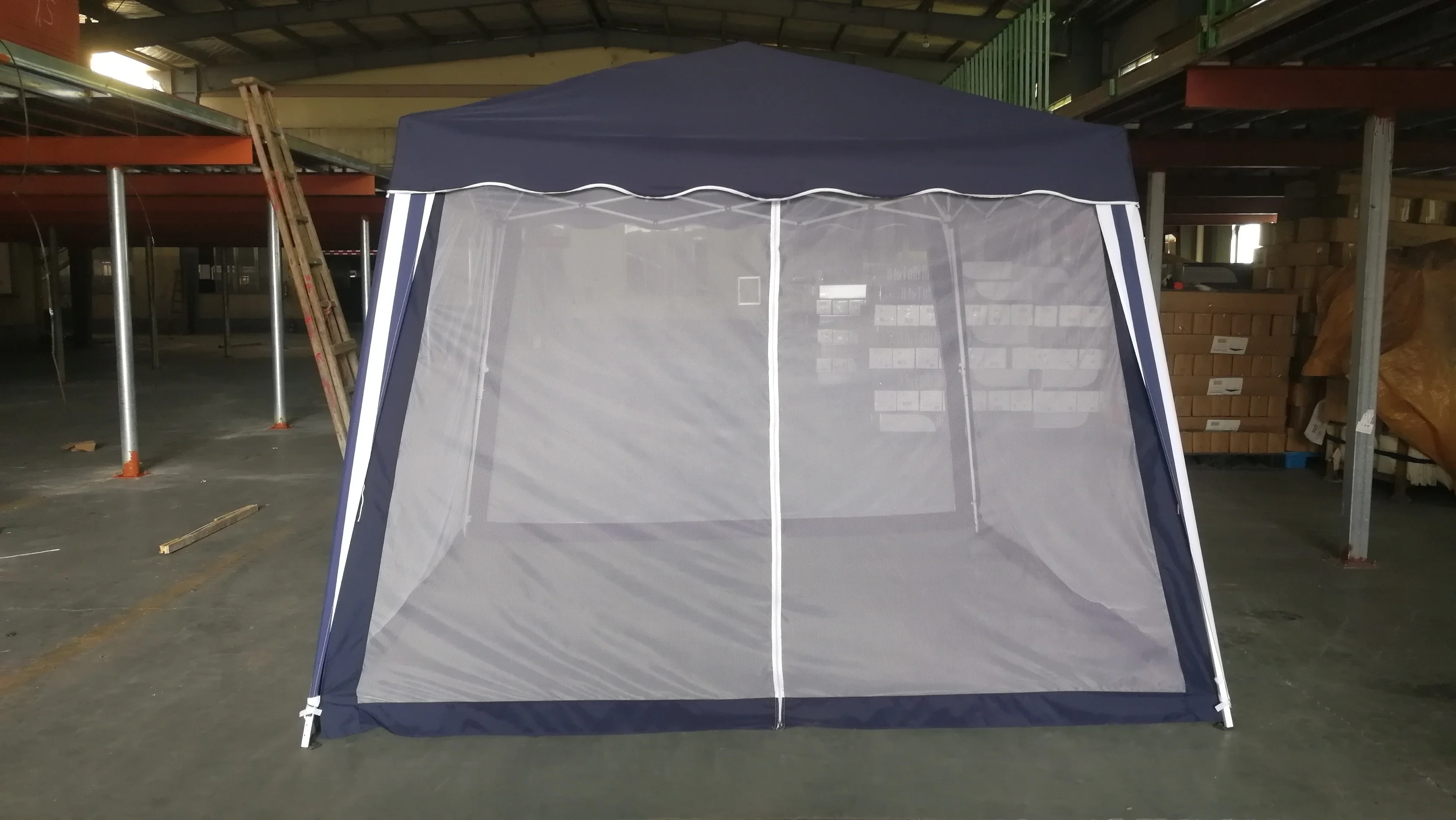 3x3M  Gazebo with 4-Side Mesh Panels Mosquito Netting Pop Up Gazebo