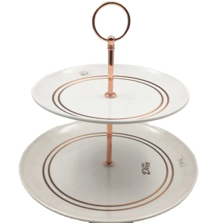 hotel party wedding dessert cake stand plate melamine