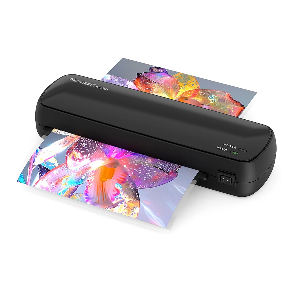 Office Document  Laminator A4 Laminating Machine 2~4mins Warm-up 250mm/min Speed up to 125mic Home Use