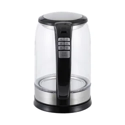 Home Appliance 1500w Fast Boil Cordless High Borosilicate glass electric Water kettle for tea