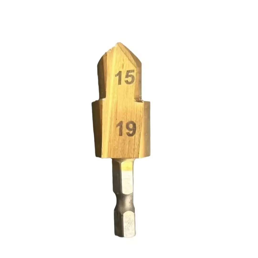 PPR lifting drill bit hexagonal handle multi-layer reaming drill for repairing leaks and connecting water pipes tool