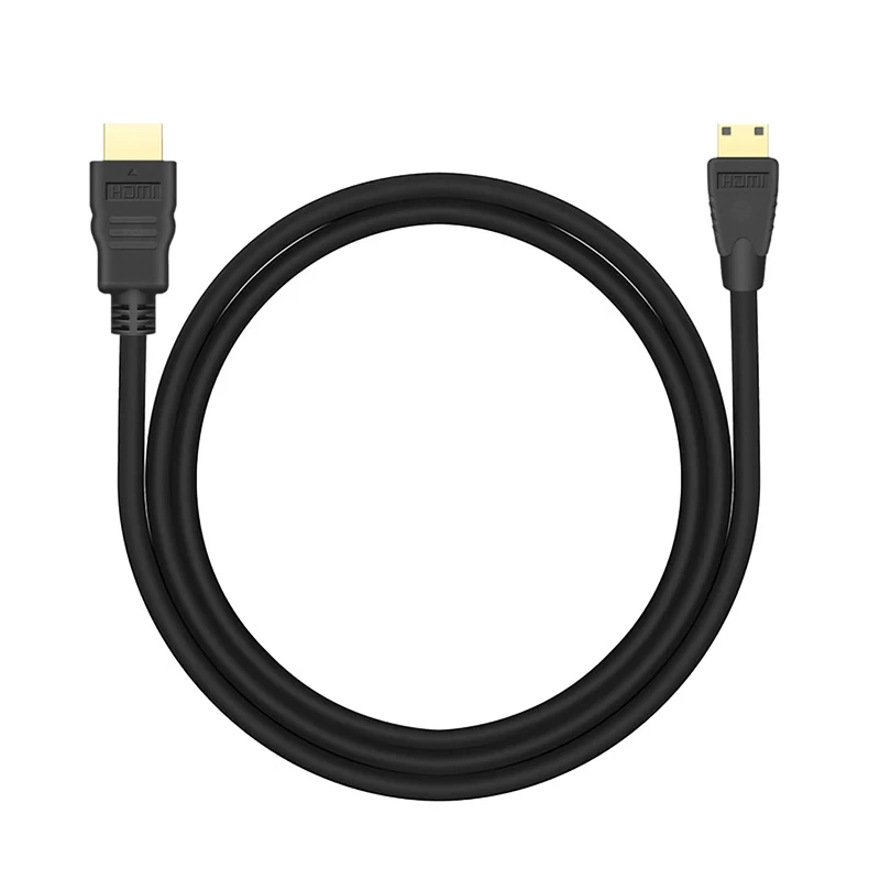 4K 60Hz Mini HDMI to HDMI Cable Bidirectional Converter for Camera Tablet PC to TV Monitor Projector