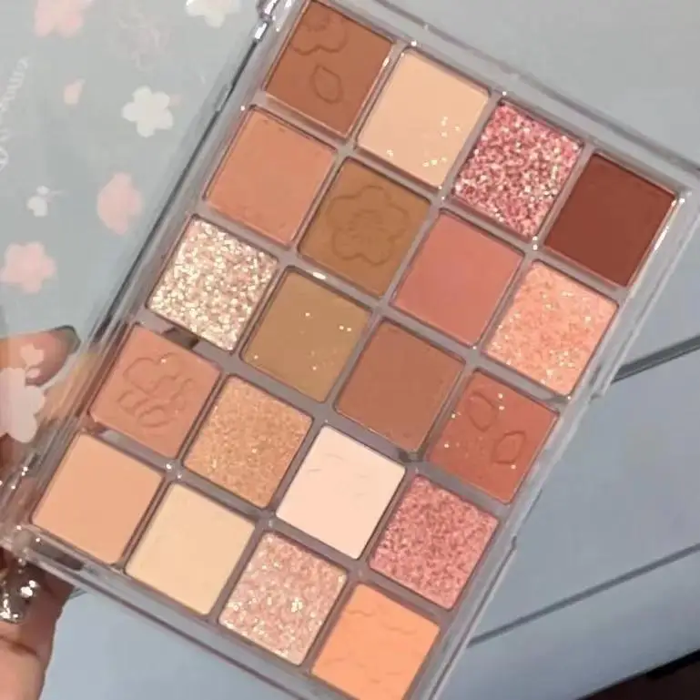Women fashionable Eyeshadow Palette Organic Makeup 20 Color Eye shadow Palette Cosmatics  Eye Makeup Base Supplier 2024