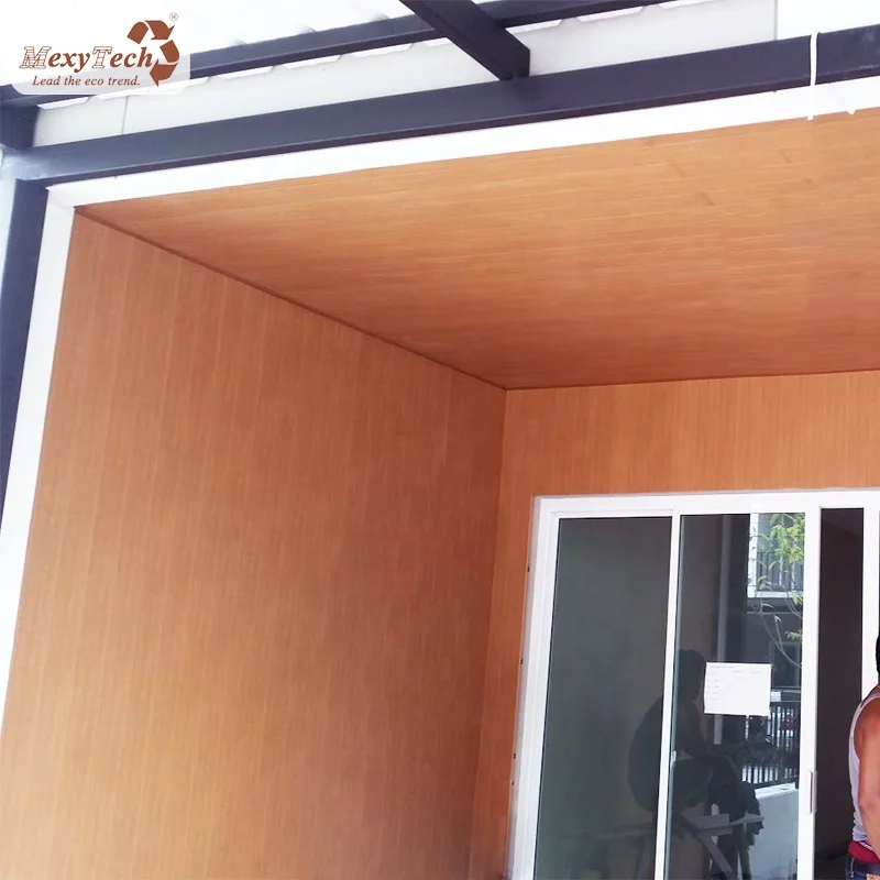 Водонепроницаемая внутренняя панель MexyTech из ПВХ для жилых помещений, композитная облицовка WPC