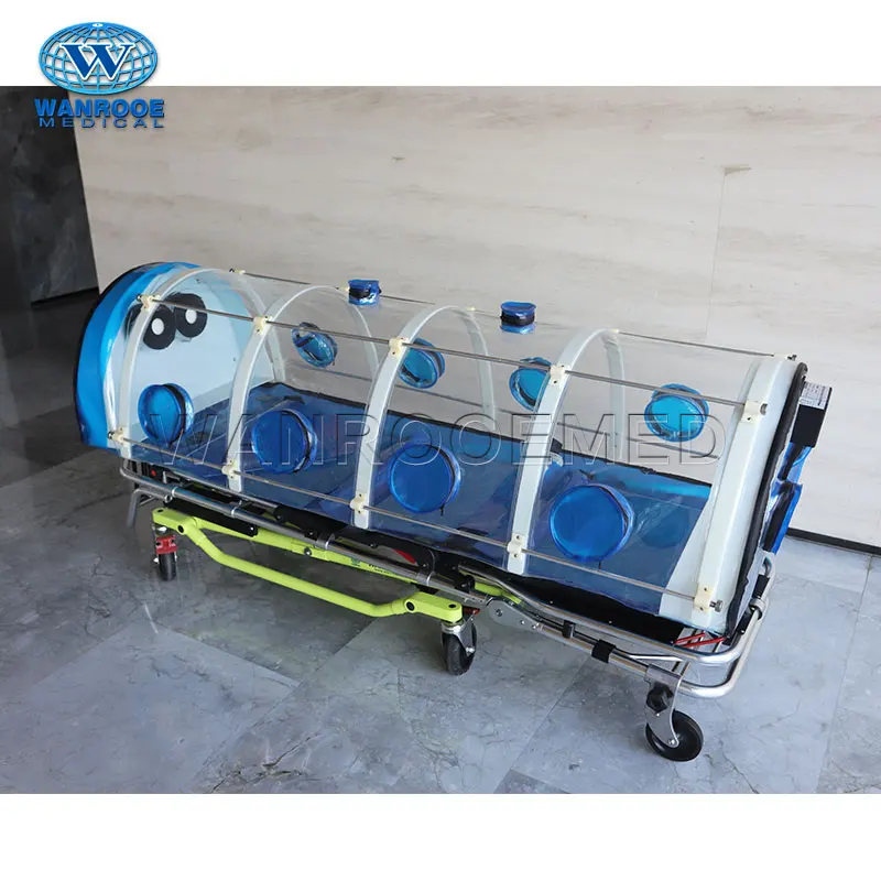 EA-13A Medical Lab Portable Biological Negative Pressure Isolation Chamber Stretcher