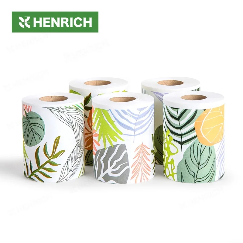 Manufacturer TAD Embossed 1 Ply 2 Ply 3 Ply Toilettenpapier Ultra Soft Scented Bamboo Toilet Paper Tissue Roll