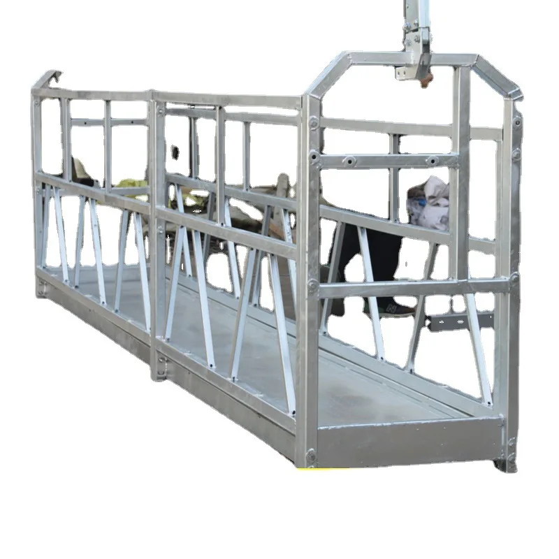 ZLP500 630 800 1000 galvanized suspended platform construction cradle Custom Label suspended scaffolding