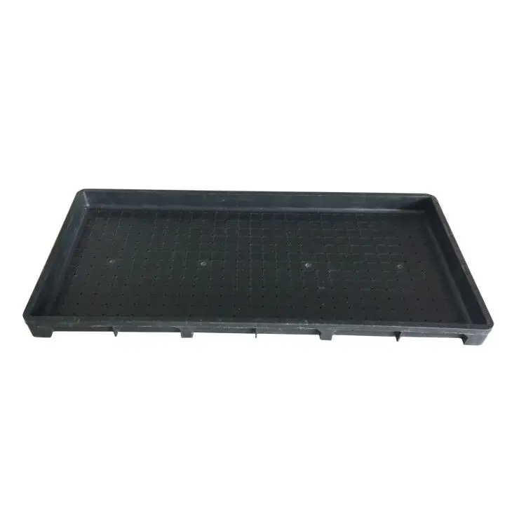 600*300*22mm PP Hard Plastic Rice Seedling Tray for Rice Paddy Seedling Nursery Sowing