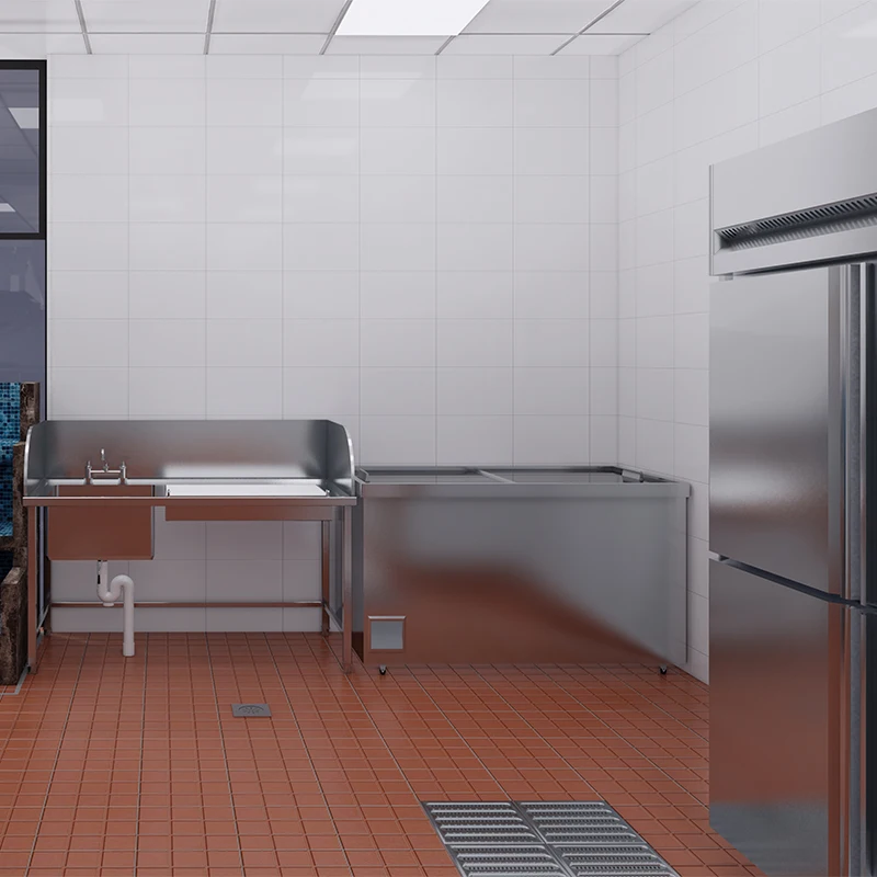 Custom Commercial Professional Whole kitchen solution Design Standardization Automation Restaurant Kitchen Equipment