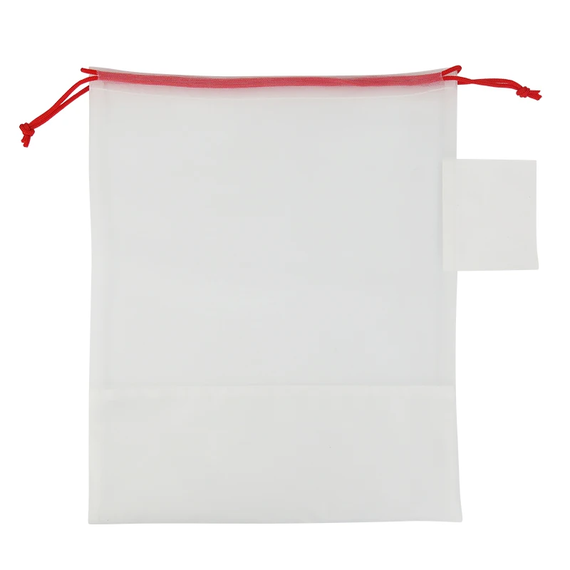 Пользовательские эко шнурком из rpet сетка мешок овощей для супермаркета