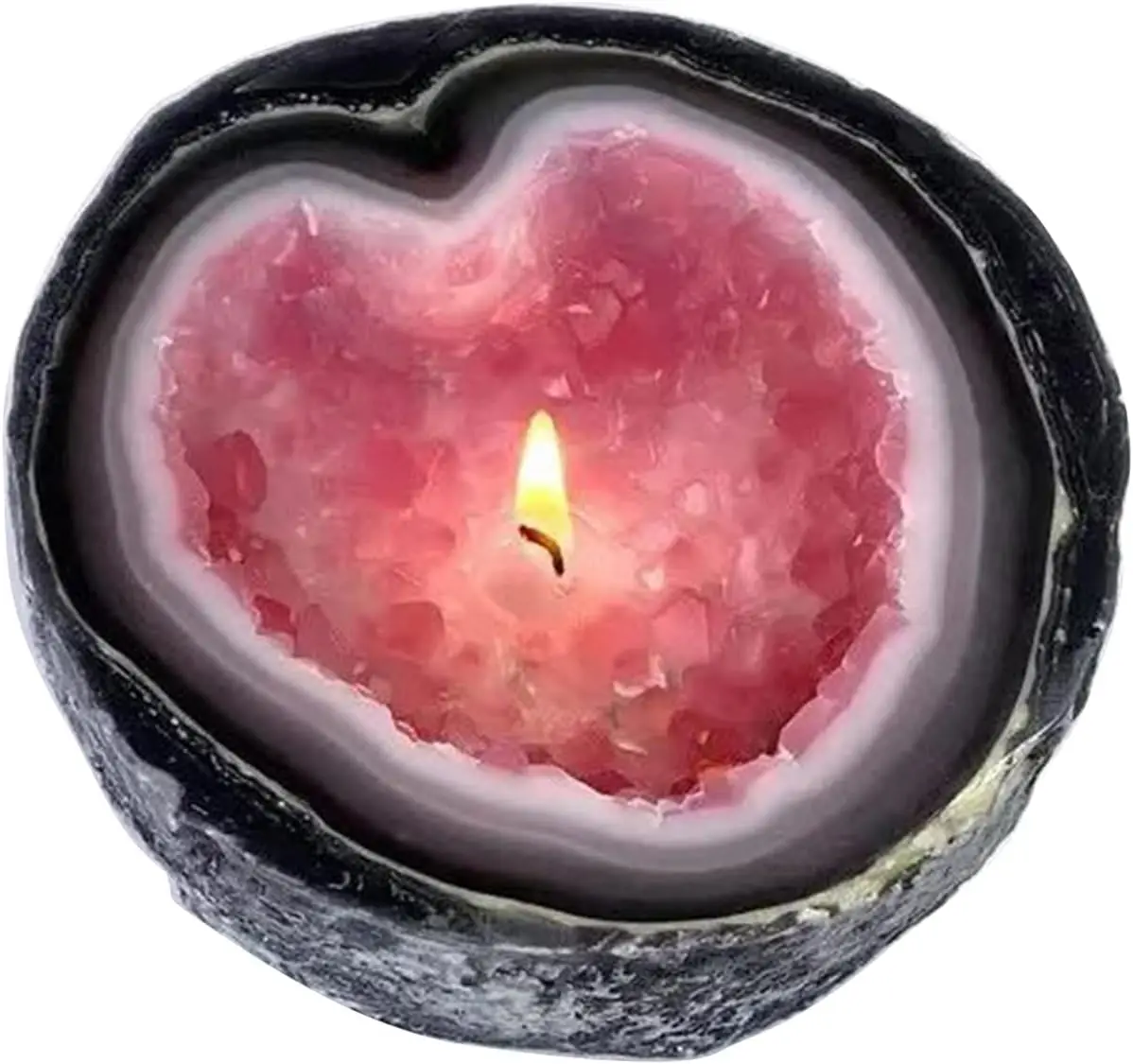 Delicate Candle Jar Retro Resin Crafts Candle Containers Novelty Candle Tins for Balcony Desktop