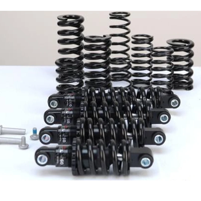 TAOZIK 125 150 165 190 mm Fat Foldable ebike scooter Spring Bicycle Rear Suspension