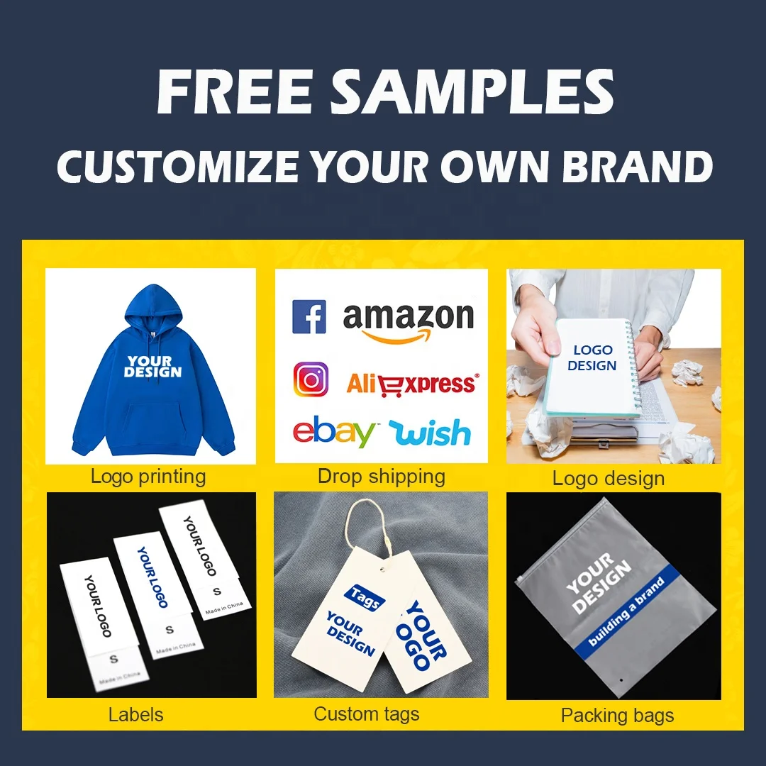 High Quality 100% Cotton Men Oversized Hoodie Printing Embroidery Custom Hoodies