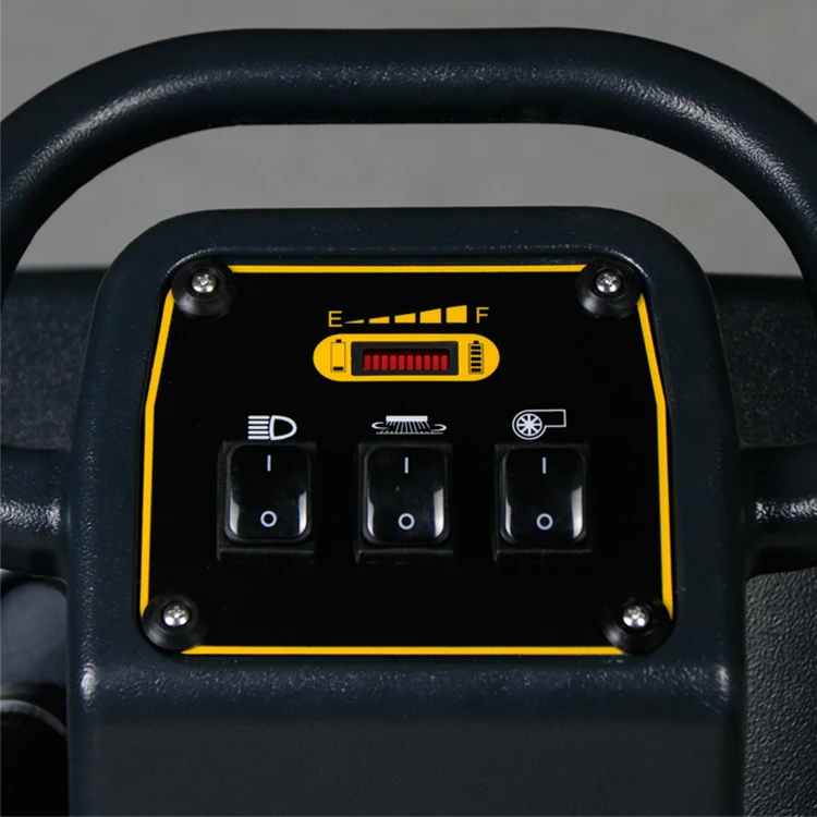 Good quality hand-push floor scrubber semi-automatic floor scrubbing machine